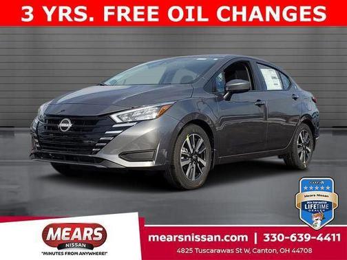 Gun Metallic 2025 Nissan Versa 1.6 SV