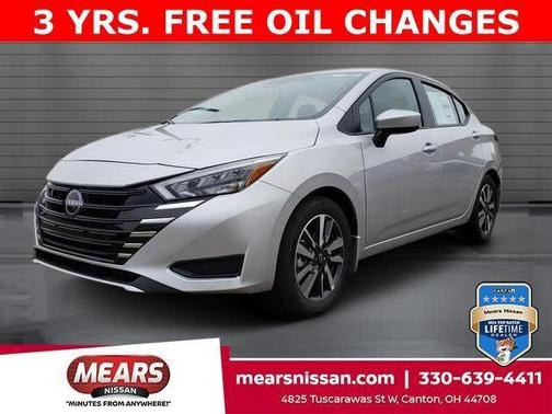 Brilliant Silver Metallic 2025 Nissan Versa 1.6 SV