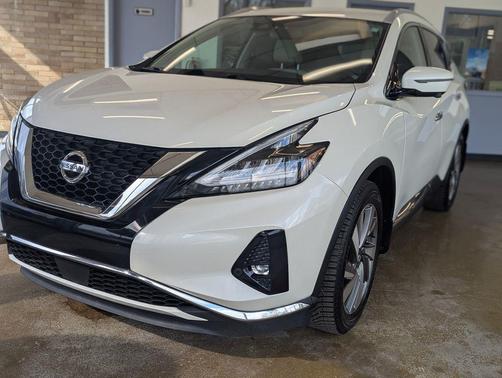 Pearl White Tricoat 2020 Nissan Murano SL Intelligent AWD
