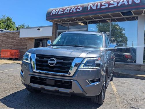 Gun Metallic 2022 Nissan Armada Platinum 4WD