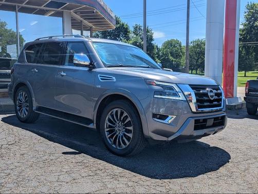 Gun Metallic 2022 Nissan Armada Platinum 4WD