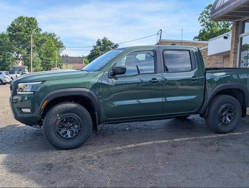 Tactical Green Metallic 2026 Nissan Frontier PRO-4X