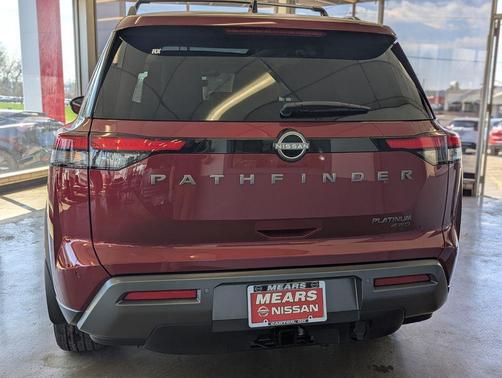 Scarlet Ember Tintcoat 2026 Nissan Pathfinder Platinum