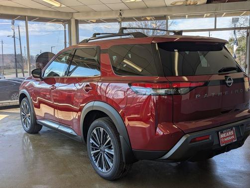 Scarlet Ember Tintcoat 2026 Nissan Pathfinder Platinum