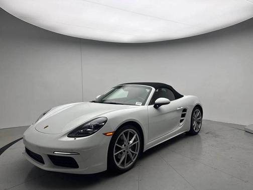 White 2025 Porsche 718 Boxster