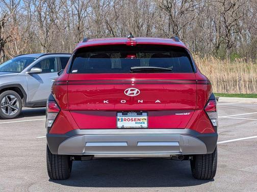 Ultimate Red Metallic 2026 Hyundai KONA SEL Premium