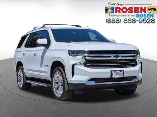 Summit White 2022 Chevrolet Tahoe LT