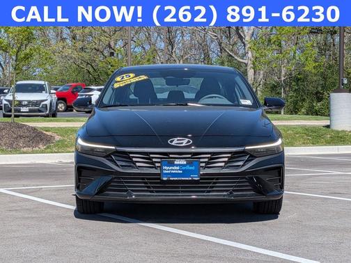 Abyss Black 2025 Hyundai ELANTRA Sport