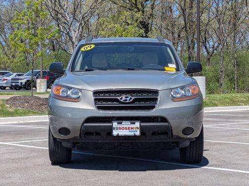 Natural Khaki Metallic 2009 Hyundai SANTA FE GLS
