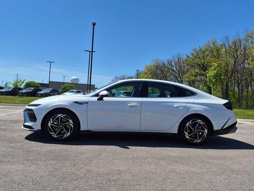 Serenity White 2026 Hyundai SONATA SEL