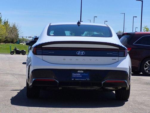 Serenity White 2026 Hyundai SONATA SEL