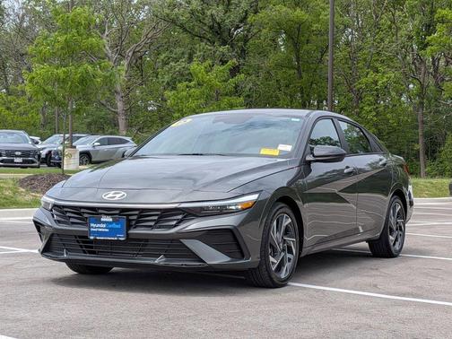 Amazon Gray 2025 Hyundai ELANTRA Sport