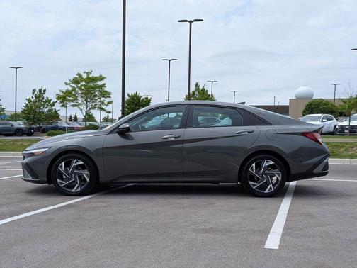 Amazon Gray 2025 Hyundai ELANTRA Sport