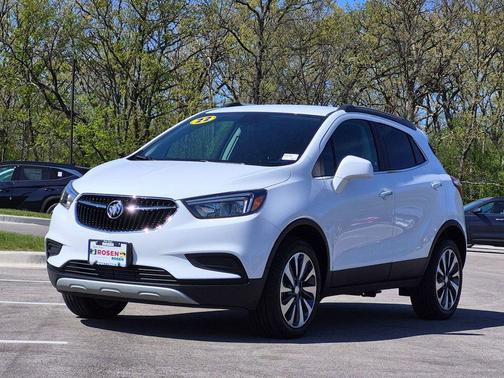 Summit White 2022 Buick Encore Preferred