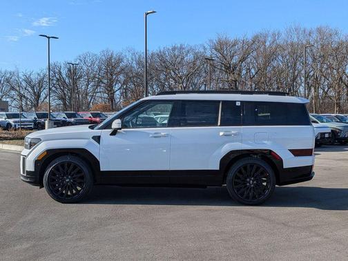 Serenity White 2026 Hyundai SANTA FE Calligraphy