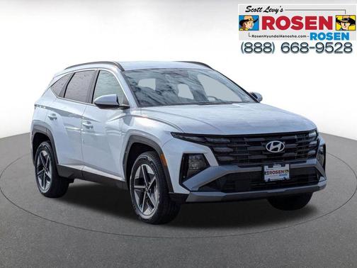 Creamy White Pearl 2026 Hyundai TUCSON Hybrid SEL