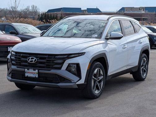 Creamy White Pearl 2026 Hyundai TUCSON Hybrid SEL