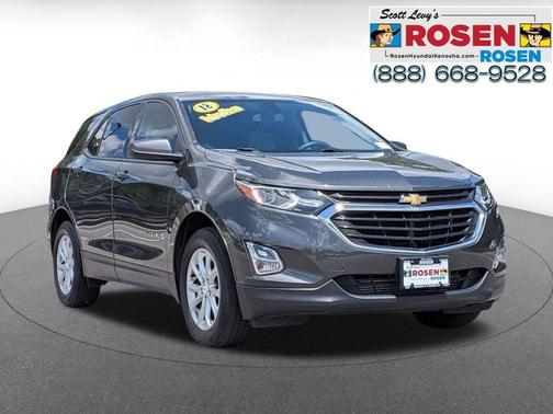 Nightfall Gray Metallic 2018 Chevrolet Equinox LS