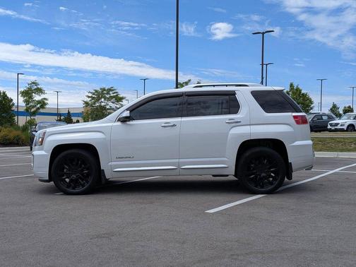 White Frost Tricoat 2017 GMC Terrain Denali