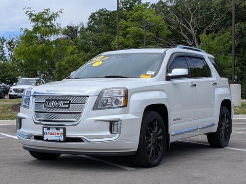 White Frost Tricoat 2017 GMC Terrain Denali