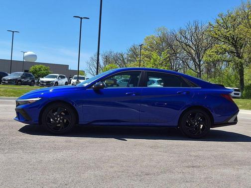 Intense Blue 2026 Hyundai ELANTRA Sport