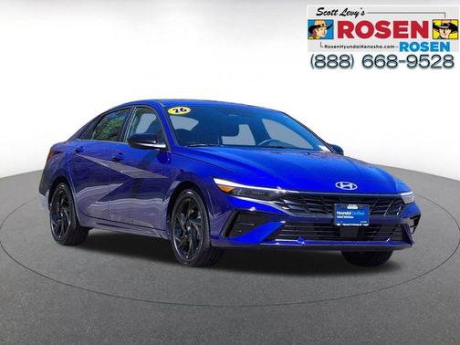 Intense Blue 2026 Hyundai ELANTRA Sport
