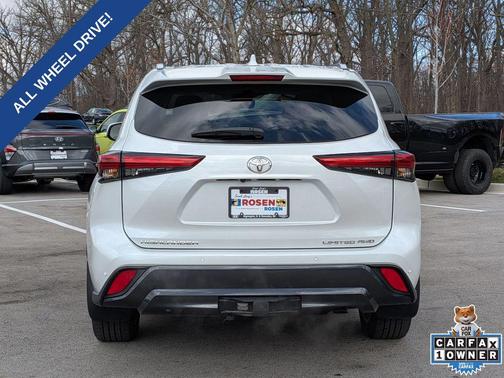 Wind Chill Pearl 2023 Toyota Highlander Limited