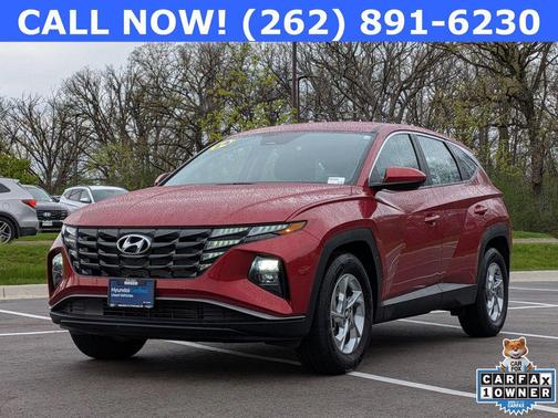 Ultimate Red 2024 Hyundai TUCSON SE