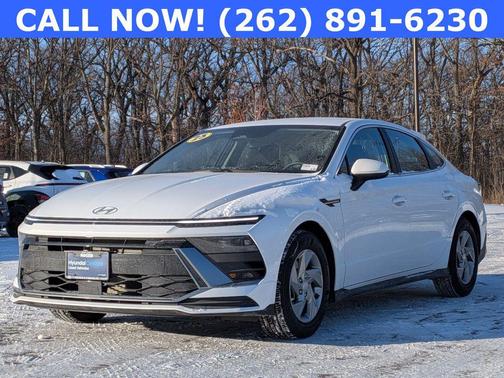 Serenity White 2025 Hyundai SONATA SE