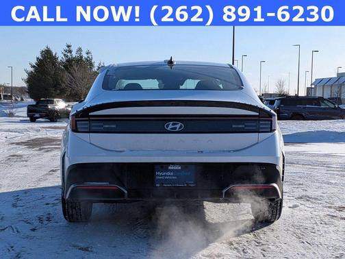 Serenity White 2025 Hyundai SONATA SE