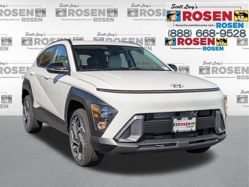 Atlas White 2026 Hyundai KONA SEL Premium