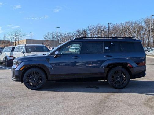 Atlantis Blue 2026 Hyundai SANTA FE HEV Calligraphy