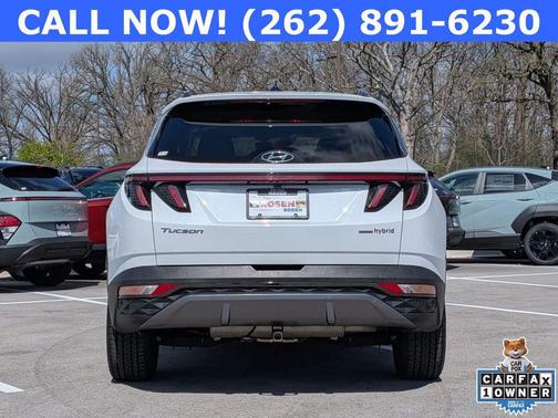 Quartz White 2022 Hyundai TUCSON Hybrid Limited
