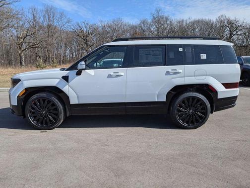 Serenity White 2026 Hyundai SANTA FE Calligraphy