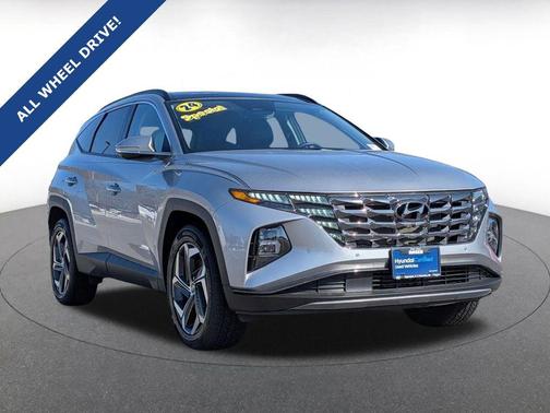 Shimmering Silver 2024 Hyundai TUCSON Limited