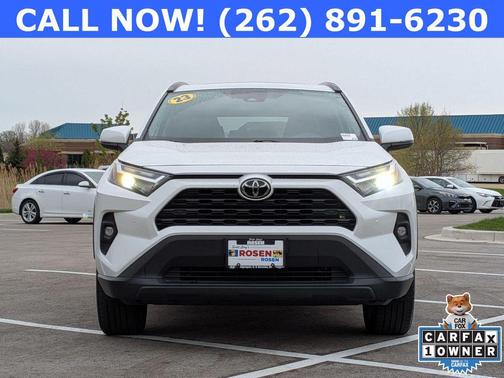 Wind Chill Pearl 2023 Toyota RAV4 XLE Premium