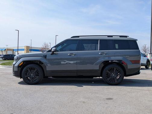 Hampton Gray 2024 Hyundai SANTA FE HEV Calligraphy