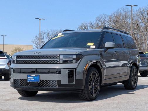 Hampton Gray 2024 Hyundai SANTA FE HEV Calligraphy