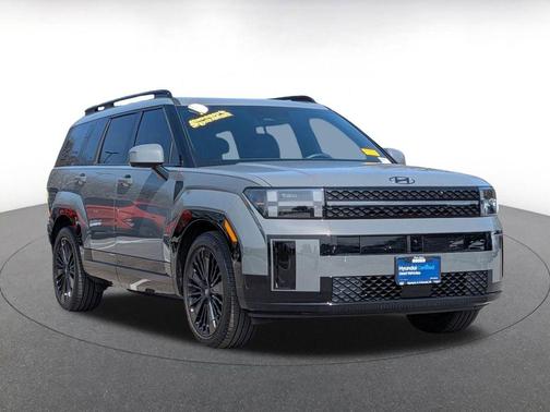 Hampton Gray 2024 Hyundai SANTA FE HEV Calligraphy