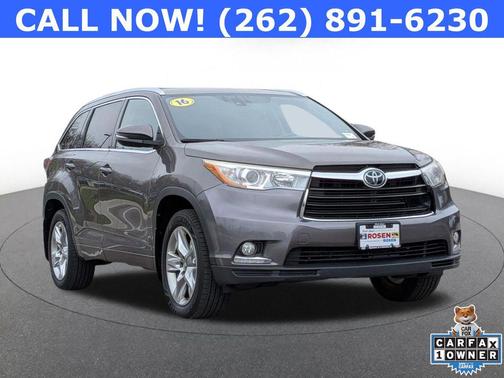 Predawn Gray Mica 2016 Toyota Highlander Limited