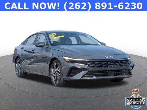 Ecotronic Gray 2024 Hyundai ELANTRA Limited