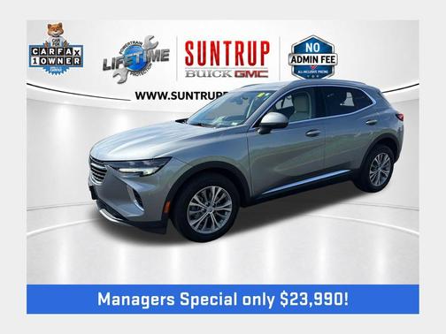 Moonstone Gray Metallic 2023 Buick Envision Preferred