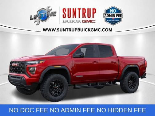 Volcanic Red 2026 GMC Canyon Elevation