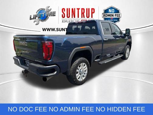 Pacific Blue Metallic 2021 GMC Sierra 2500 Denali