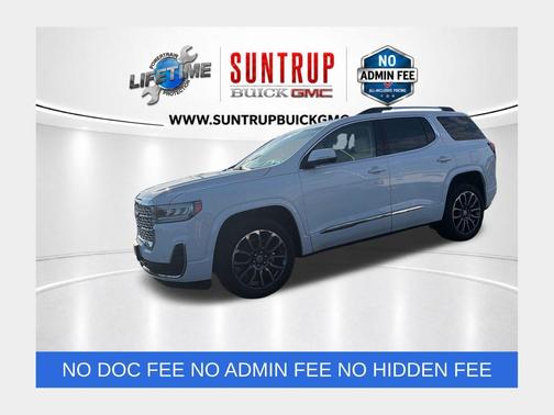 Summit White 2020 GMC Acadia Denali