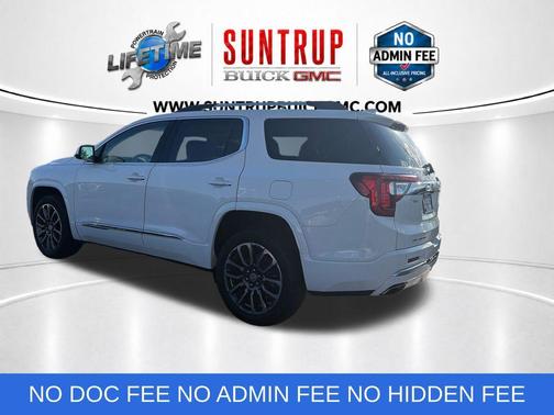 Summit White 2020 GMC Acadia Denali