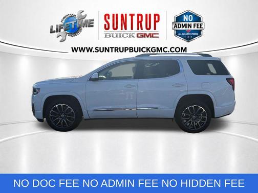 Summit White 2020 GMC Acadia Denali