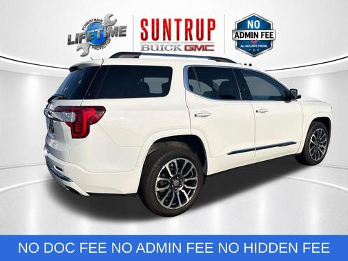 Summit White 2020 GMC Acadia Denali