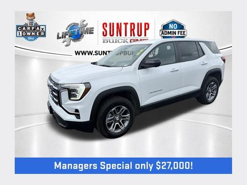 Summit White 2025 GMC Terrain Elevation