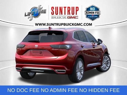 Brilliant Red 2026 Buick Envision Avenir